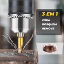 Brocas Titanium | Kit Completo (2 em 1)
