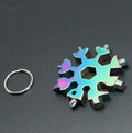 Chave Multifuncional Floco de Neve 18 Em 1 | Snowflake Tool