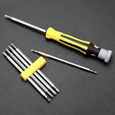 Kit de Chave de Fenda Hexagonais Magnéticas