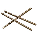 Kit 50 Brocas Revestidas de Aço Inoxidável de Alta Velocidade