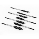 Kit 6 Brocas de Torção em Aço de Alta Velocidade