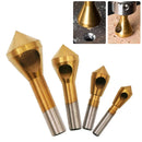 Kit Brocas de Chanfro Escareada Para Perfuração