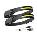 Lanterna de Cabeça Led Recarregável Impermeável Ferrazi | Compre 1 Leve 2